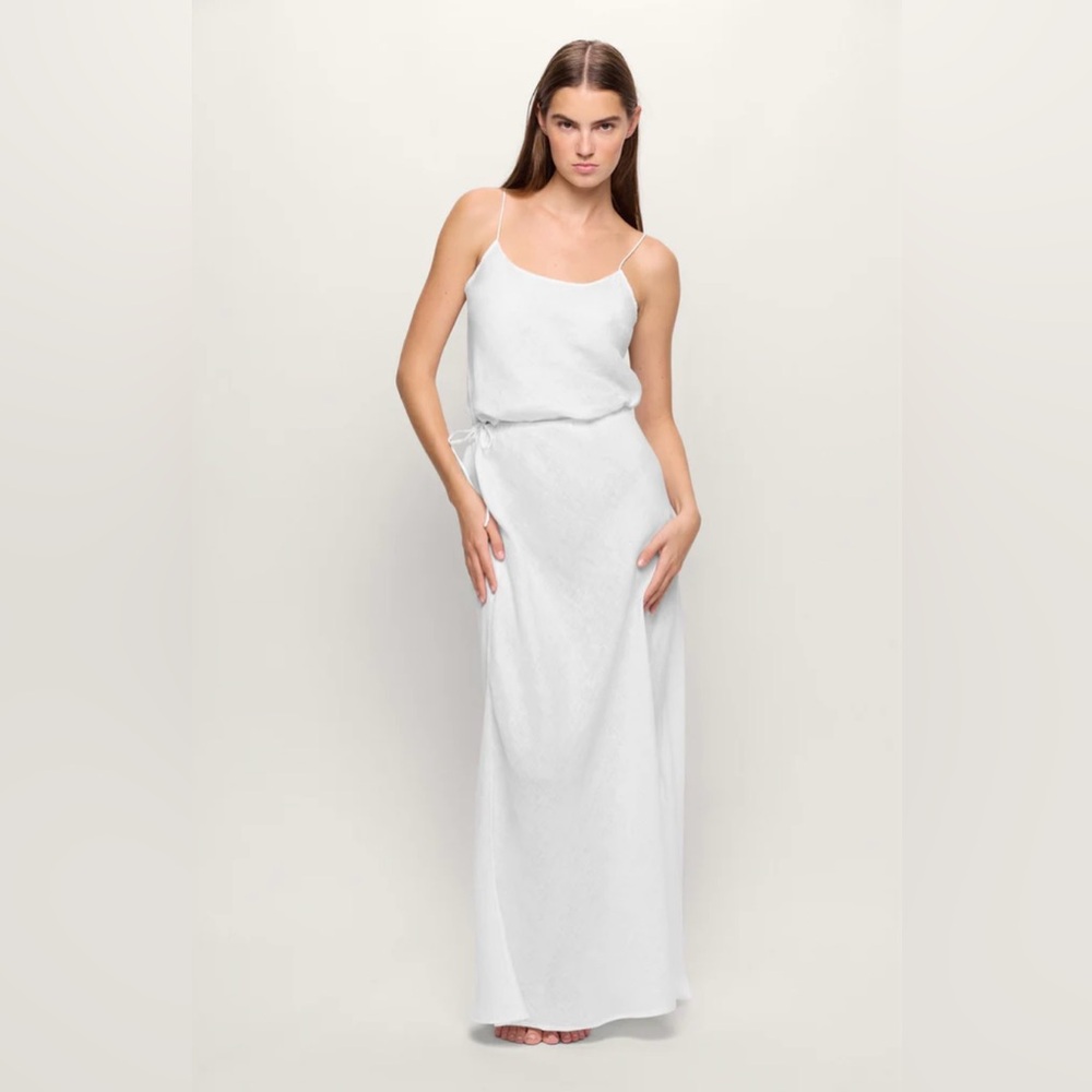 MIKOH ENID SKIRT & BILLIE TOP SET IN FOAM